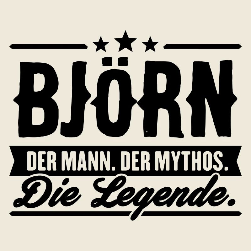 Mann Mythos Legende Björn