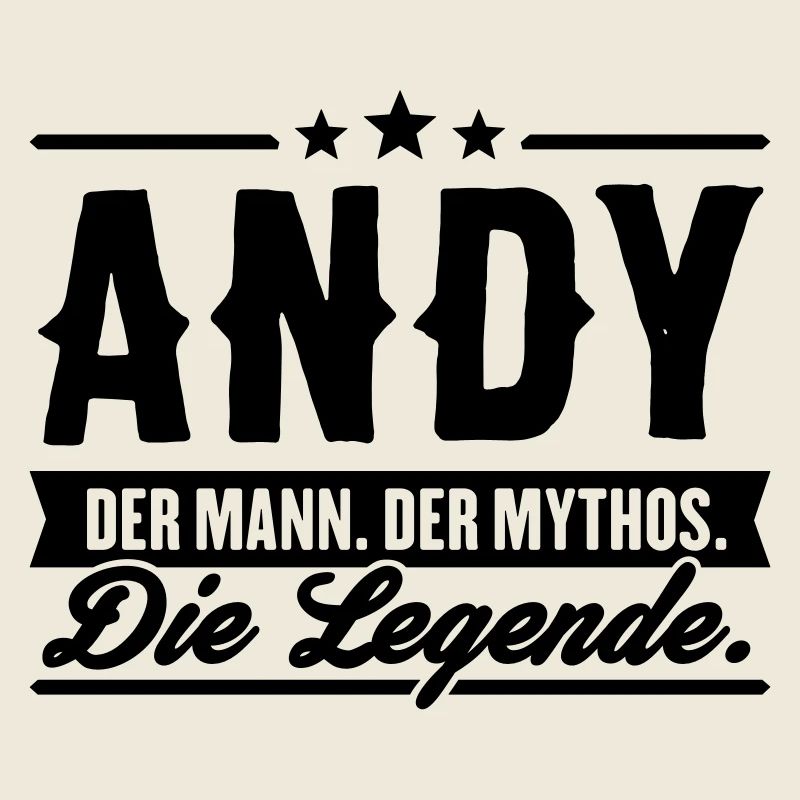 Man Myth Legend Andy