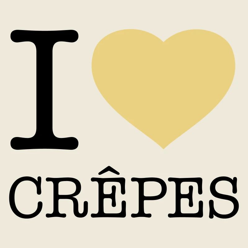 I LOVE CREPES Pfannkuchen