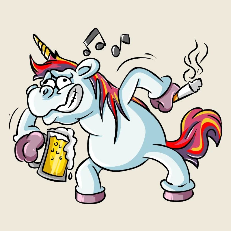 Besoffenes Einhorn