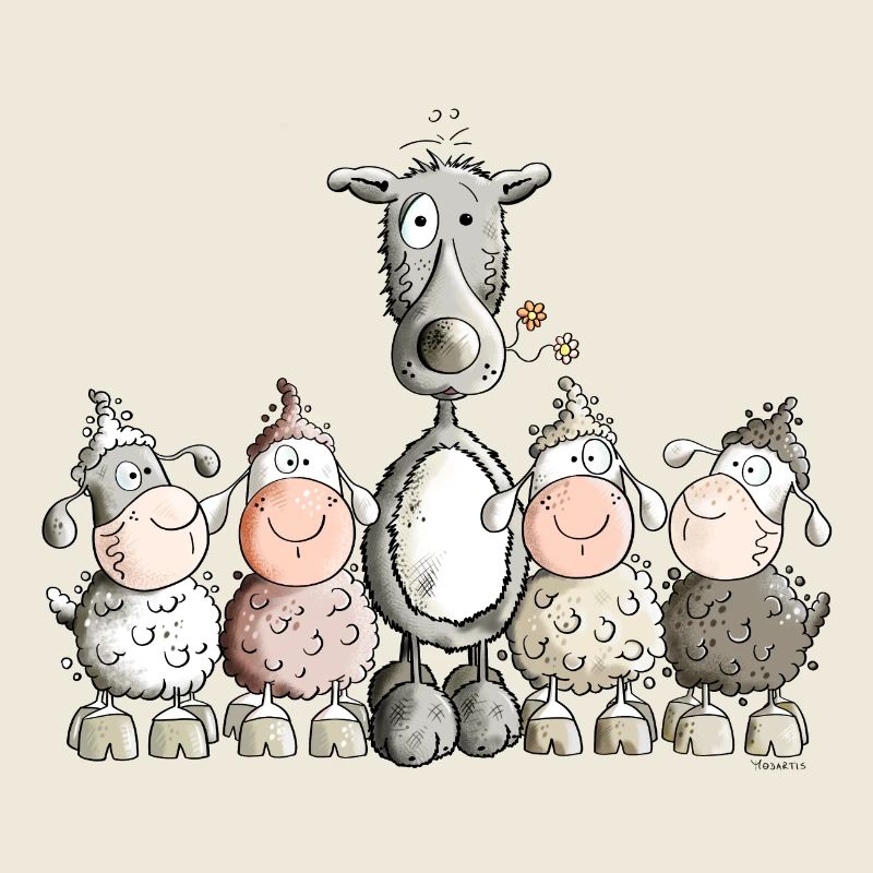 Wolf and Friends