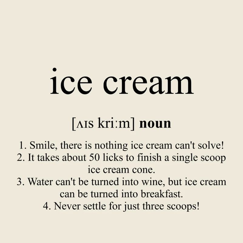 Ice Cream (Eis)
