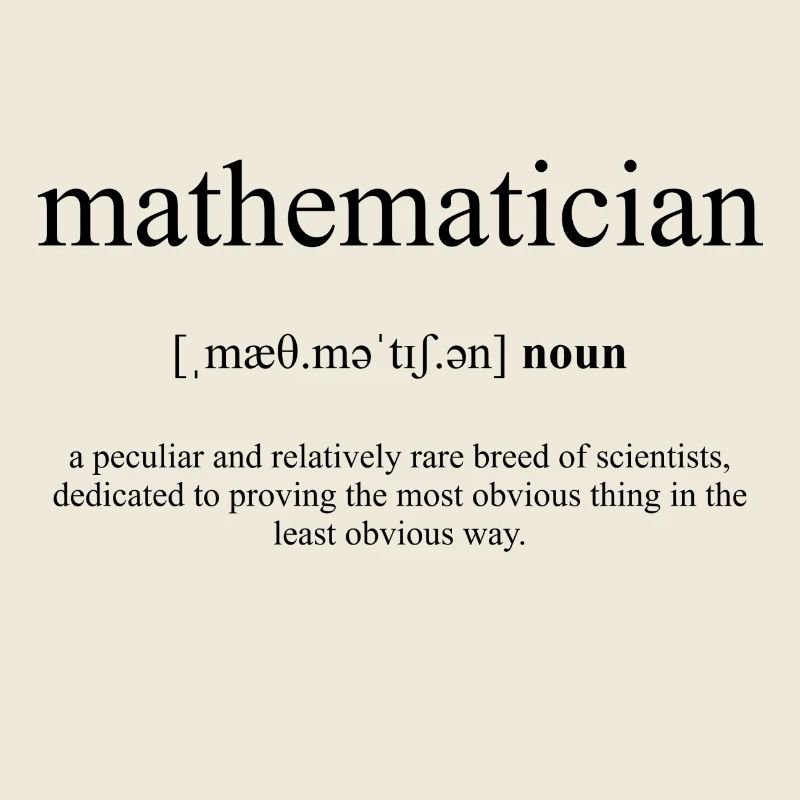 Mathematician (Mathematiker) Definition Dictionary