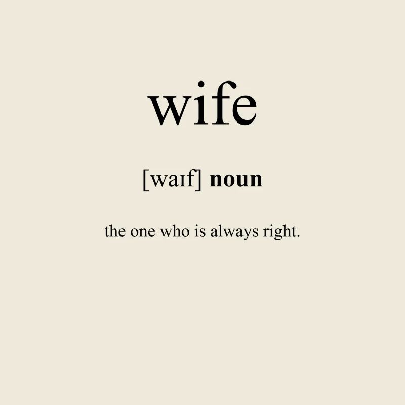 Wife (Ehefrau) Definition Dictionary