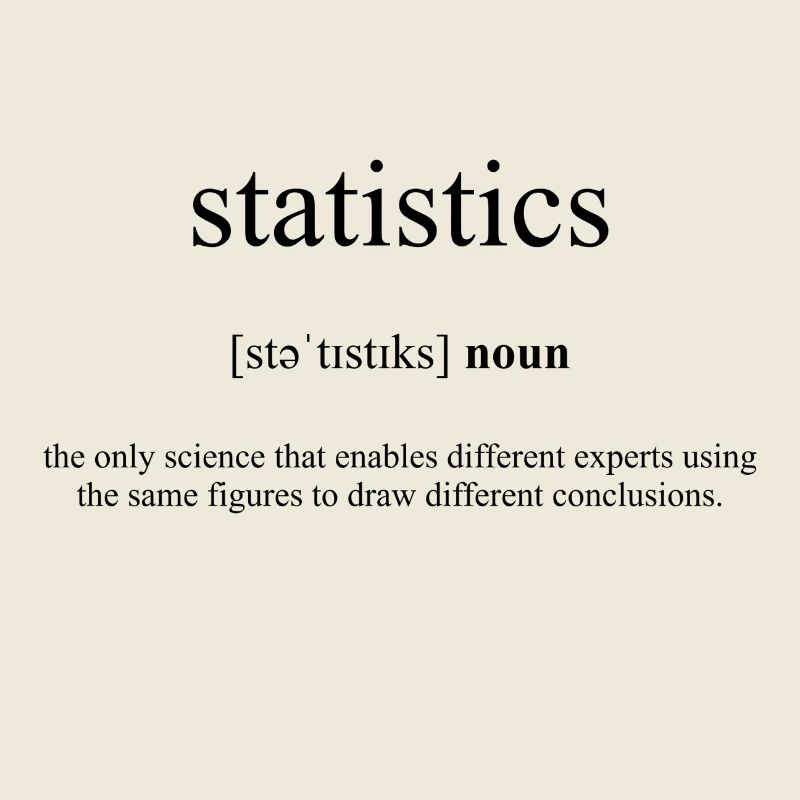 Statistics (Statistik) Definition Dictionary