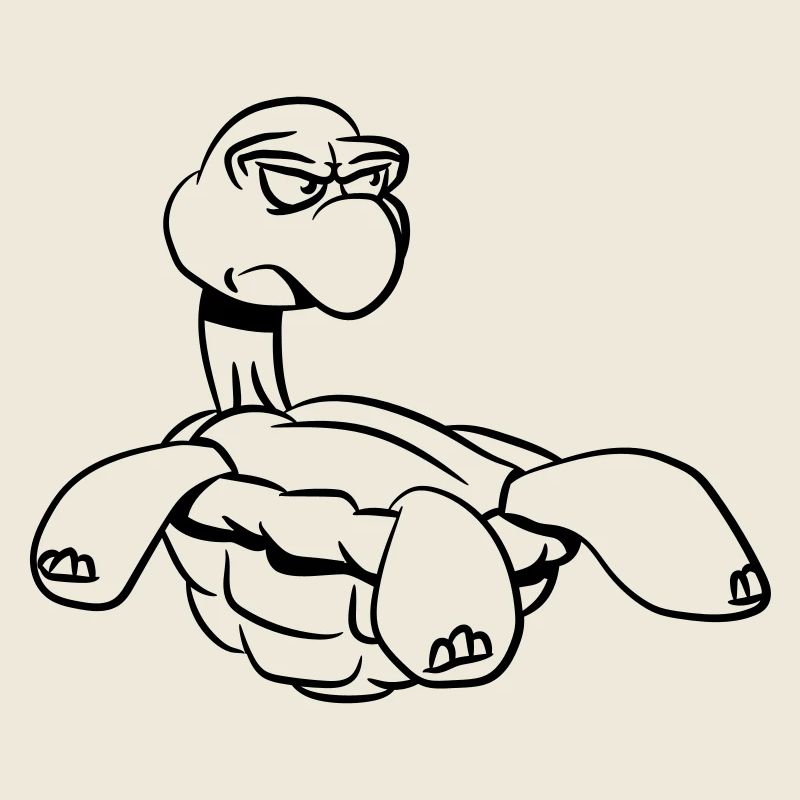 Turtle funny cute kids
