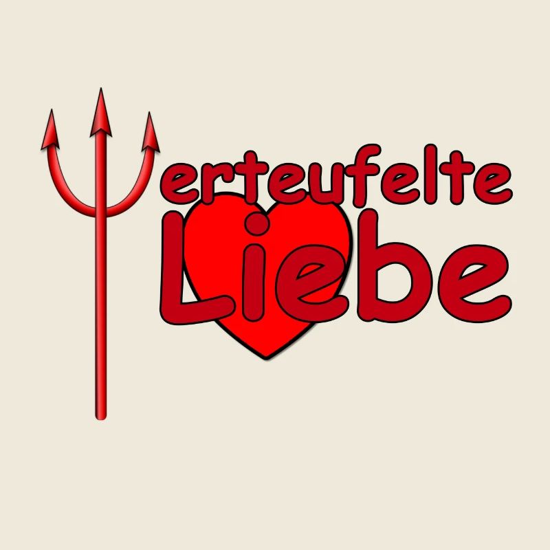 Liebe Teufel verliebt Valentinstag Ehe Paar
