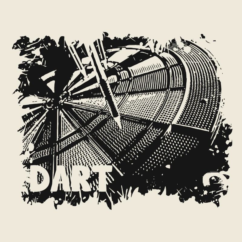 Dartscheibe - Dart - Dartpfeile