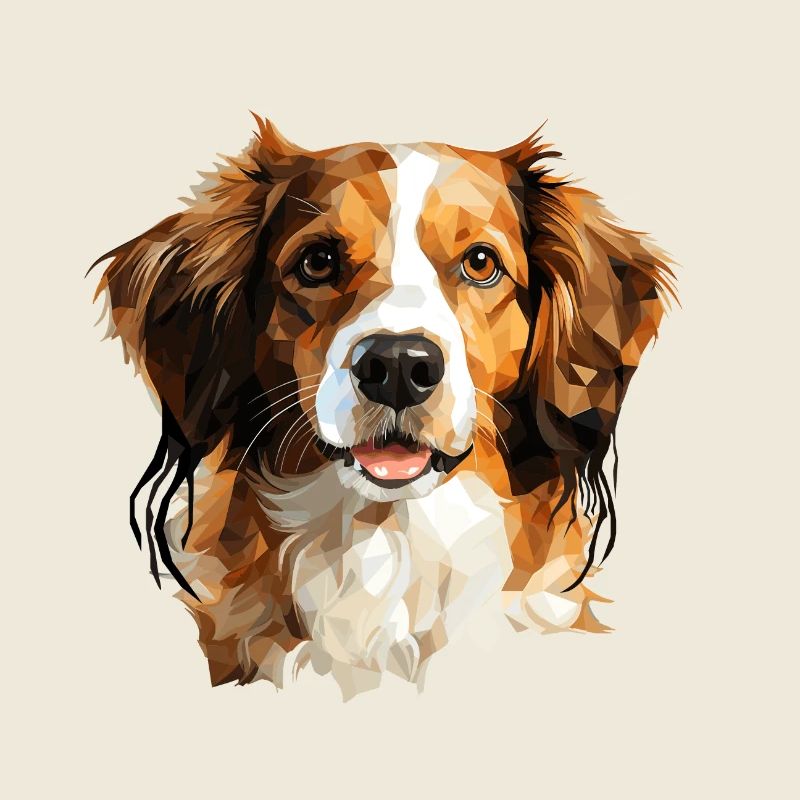 Kooikerhondje in Polygon Style
