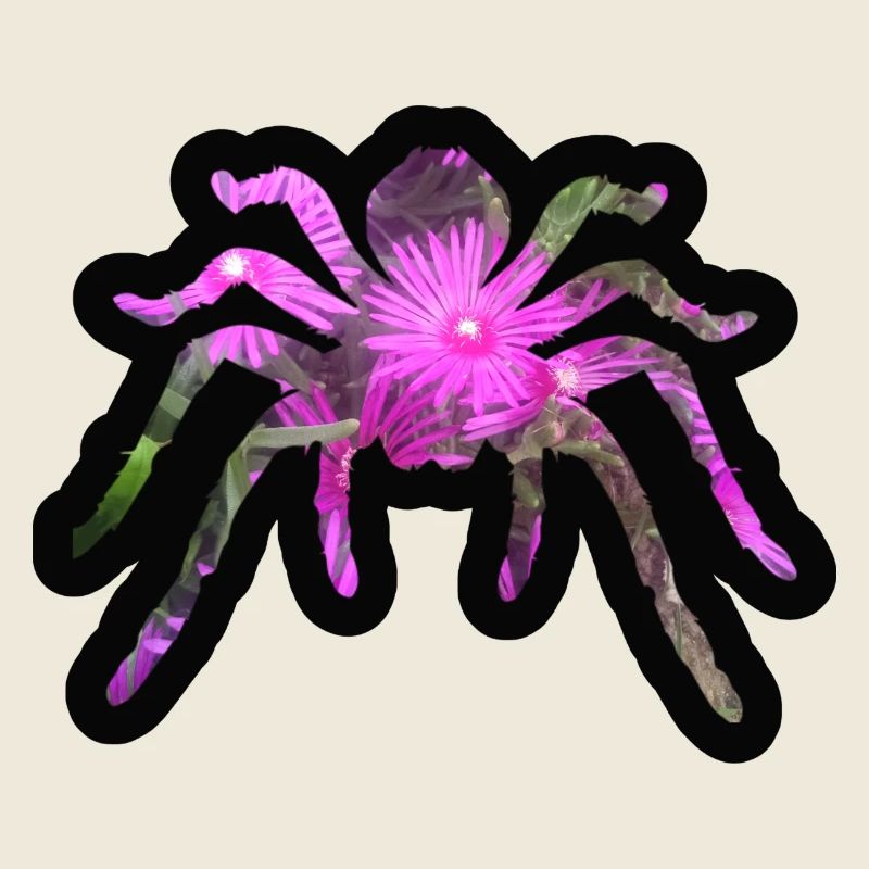 Araignée fleurie