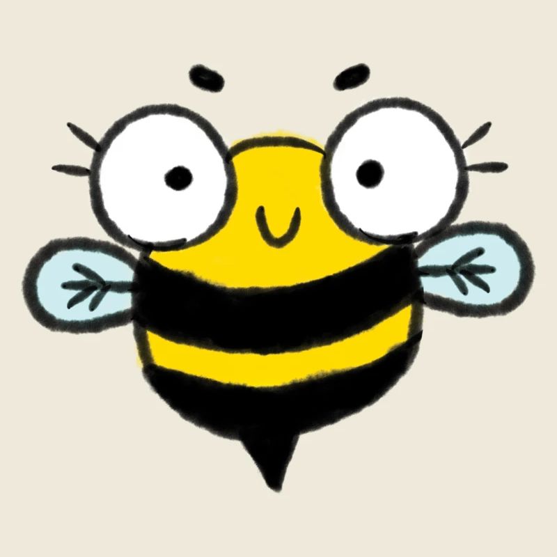 cute bee girl basic