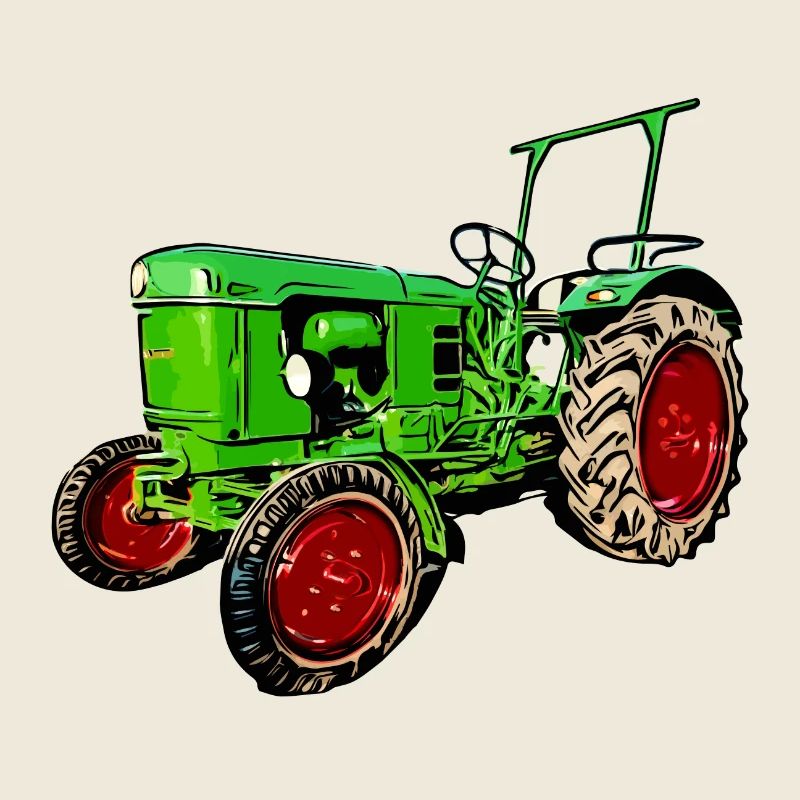 Alter Traktor Deutz D25