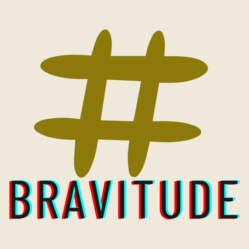 Slogan de l’étiquette de trappe Bravitude