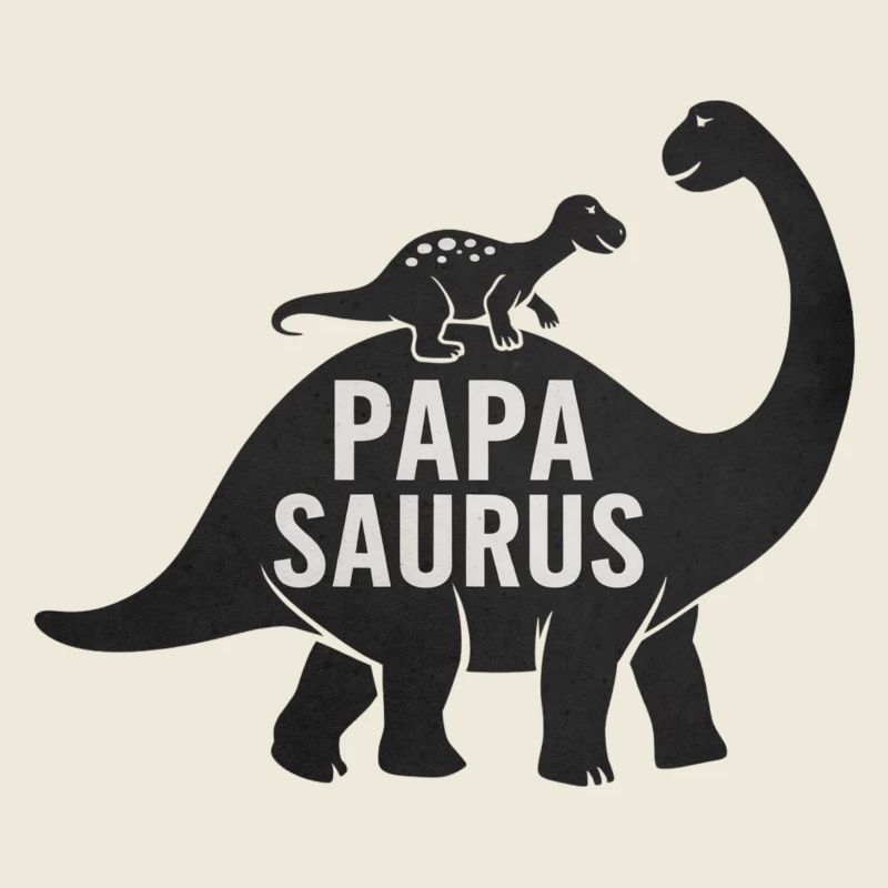 Papa Saurus Dinosaurier Vatertag Kinder lustig