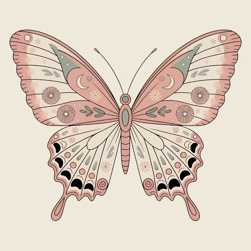 Boho Schmetterling