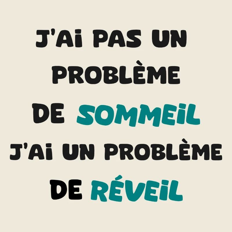 Humour Reveil difficile  