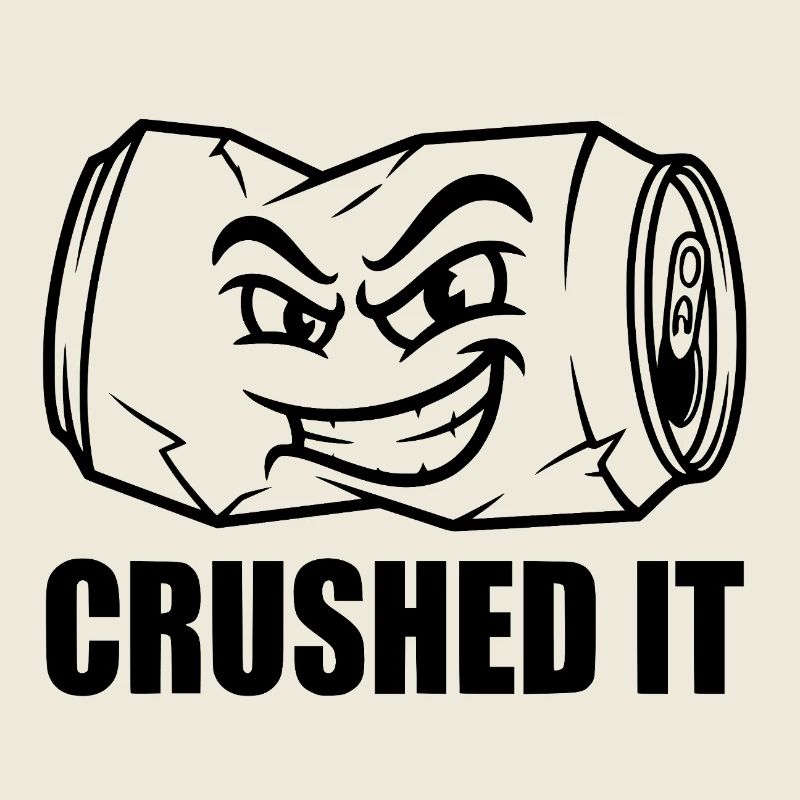 Crushed It - Graffiti Tin