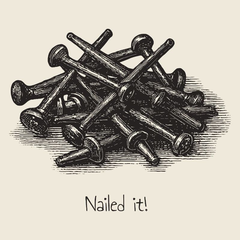 Nailed it!