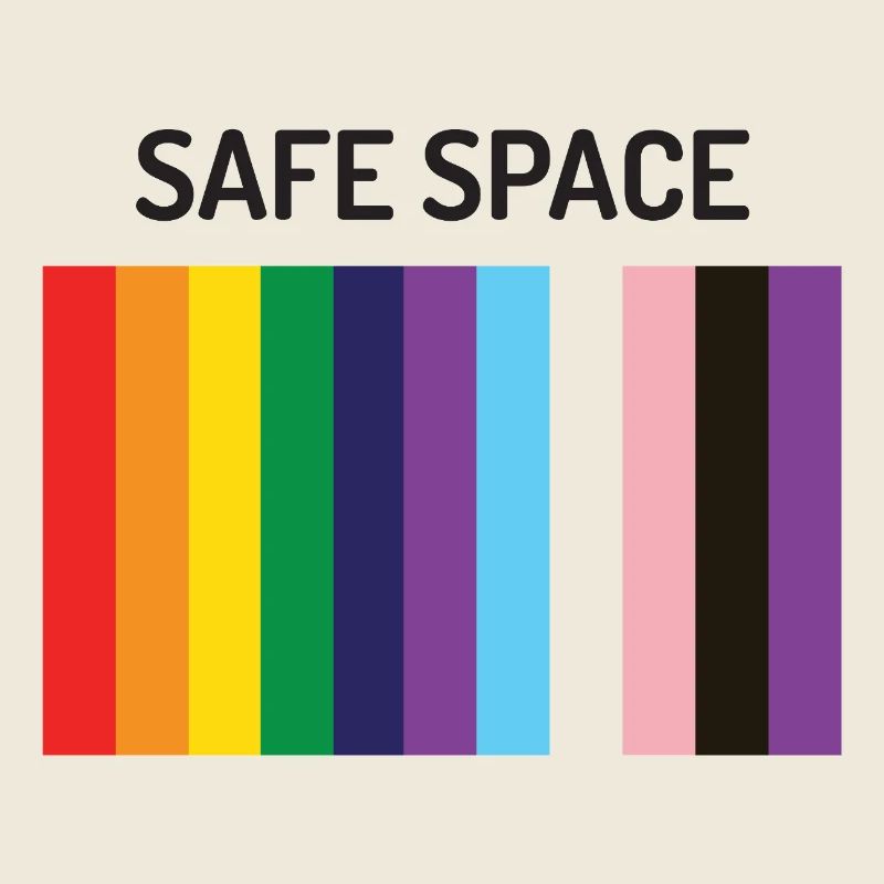 LBGTQIA+ Safe Space Pride Month Sticker