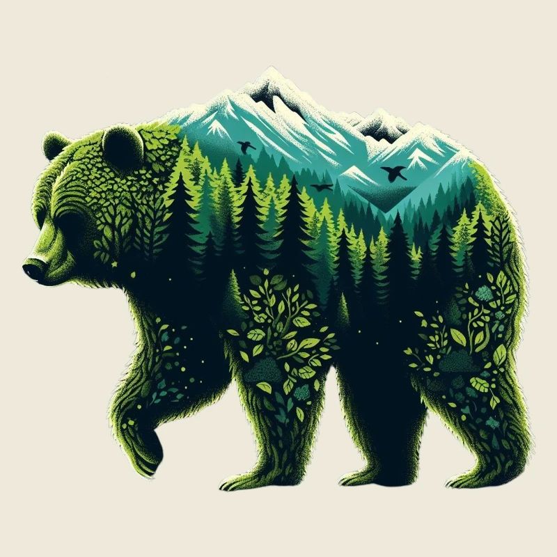 Bergwaldbär