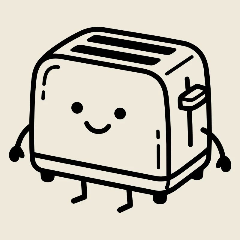 Kawaii toaster