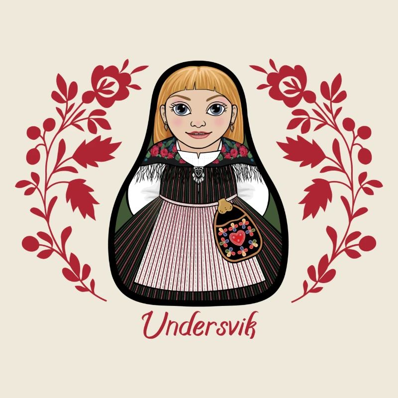 UndervikStinta avec des fleurs
