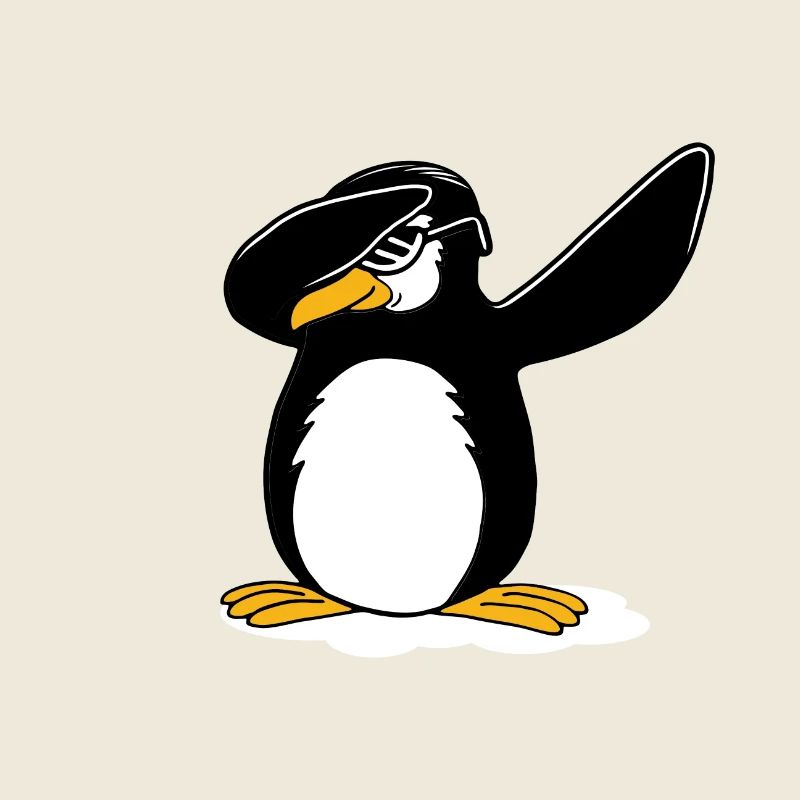 Dabbing Pinguin Funny Dance Geschenk