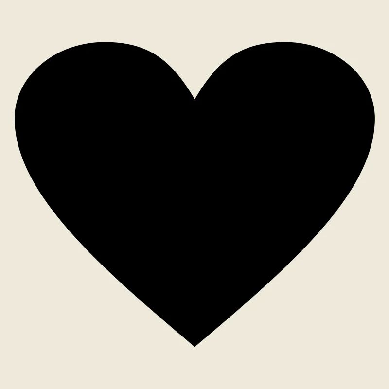 Cœur noir Awesomeelement