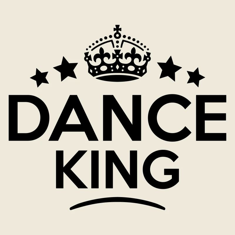 dance king keep calm style crown stars