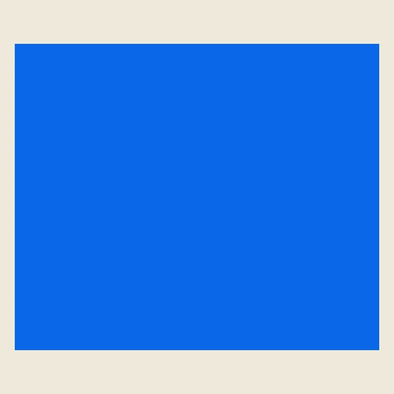Rectangle Blue Color