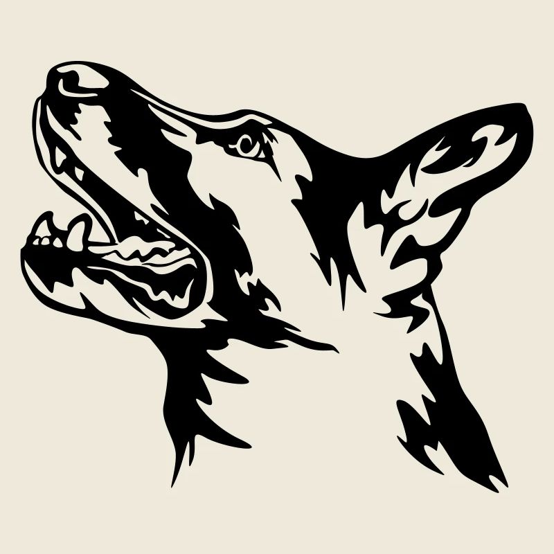 Deutscher Schäferhund Kopf