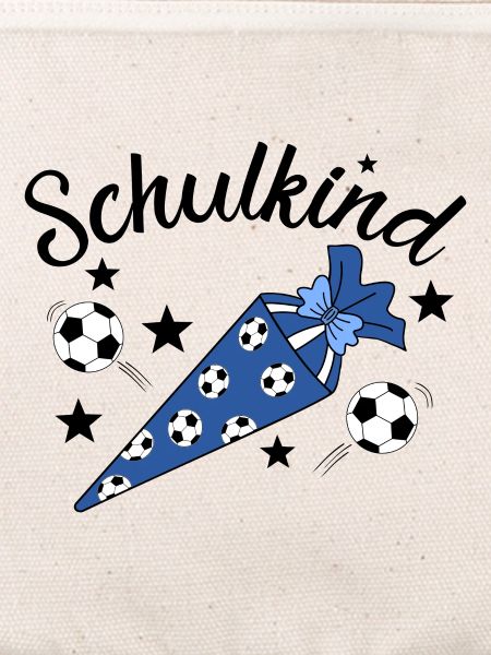 Schulkind Fußball Schulanfang
