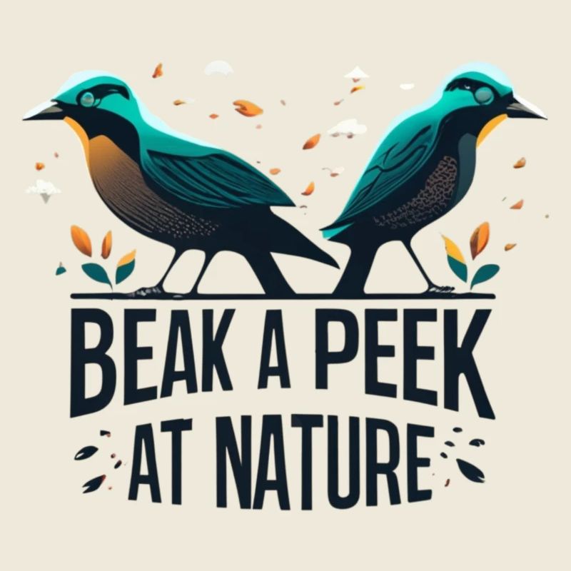 "Take a look at nature" slogan