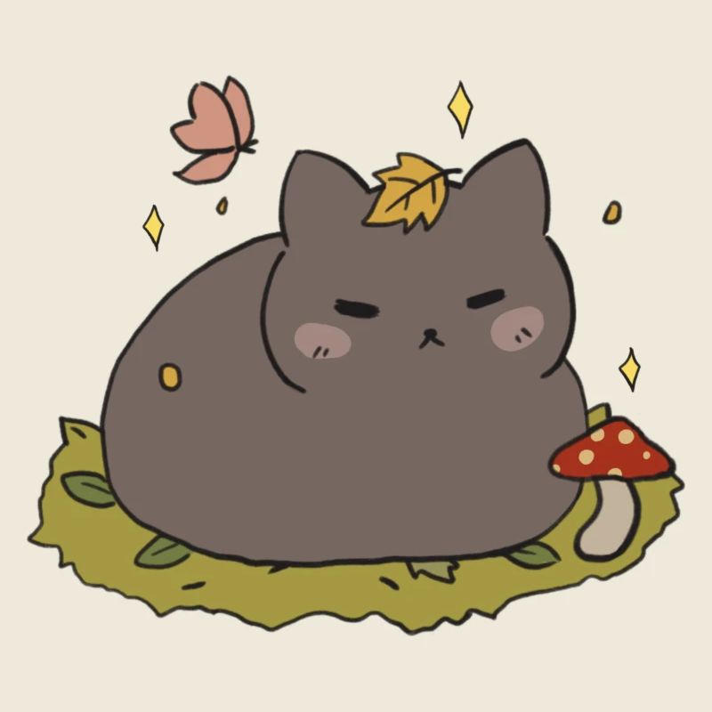 Herbst-Katze