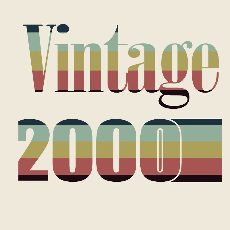 2000 anniversaire 2000 né en 2000 anniversaire