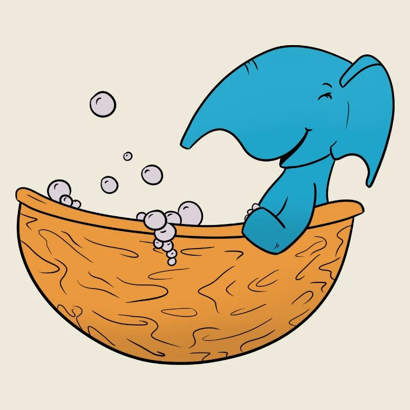 Bain d’éléphant