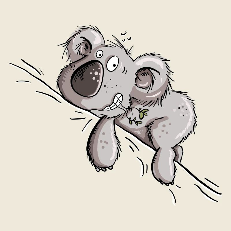 Drolliger Koala Bär