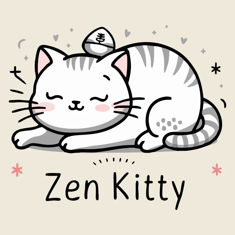 Zen kitty