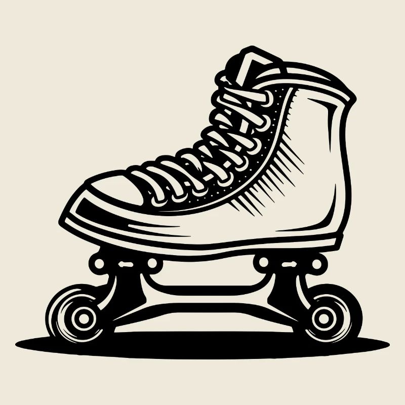 Roller Skates Drawing