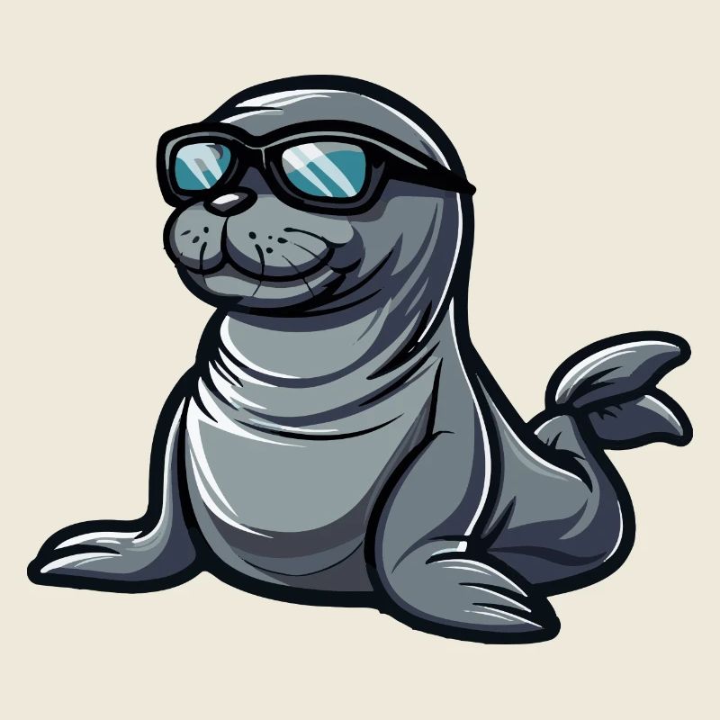 Robbe Tier Comic Cool