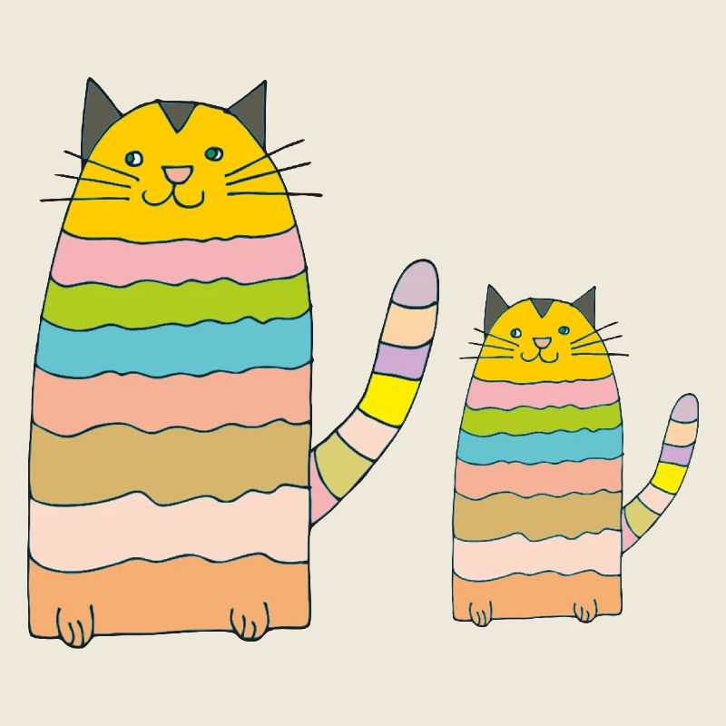 katze mutter kind