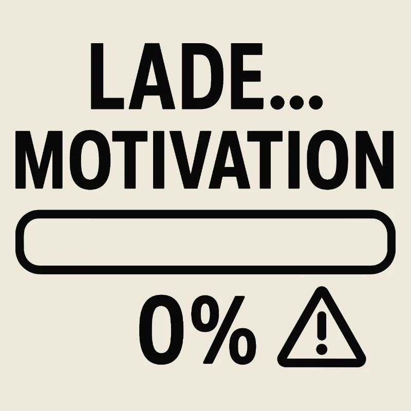 Barre de motivation à zéro