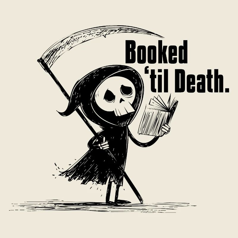 Booked ’til Death | Funny Grim Reaper Reading 