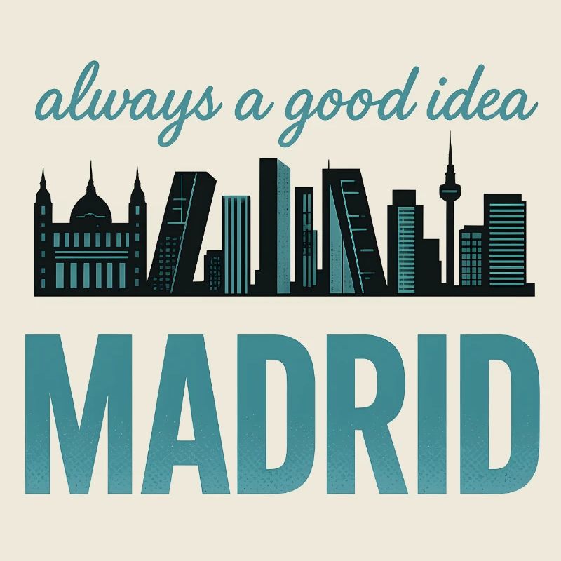 Silhouette de Madrid – Toujours une bonne idée : design