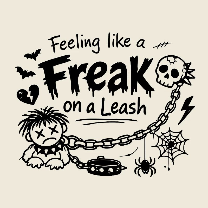 Feeling Like A Freak On A Leash Statement
