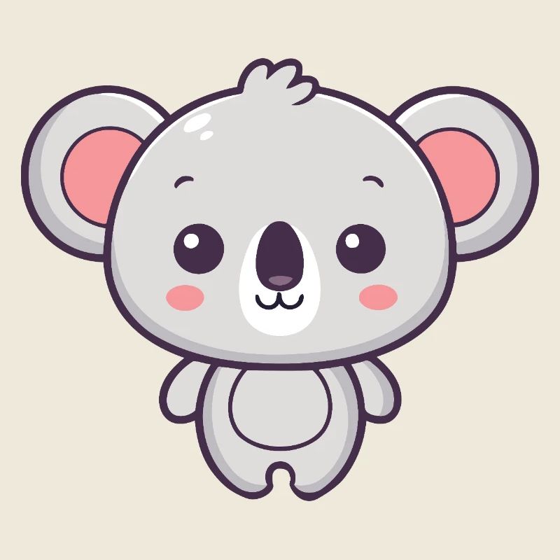 Koala Soft Pastel Drawing
