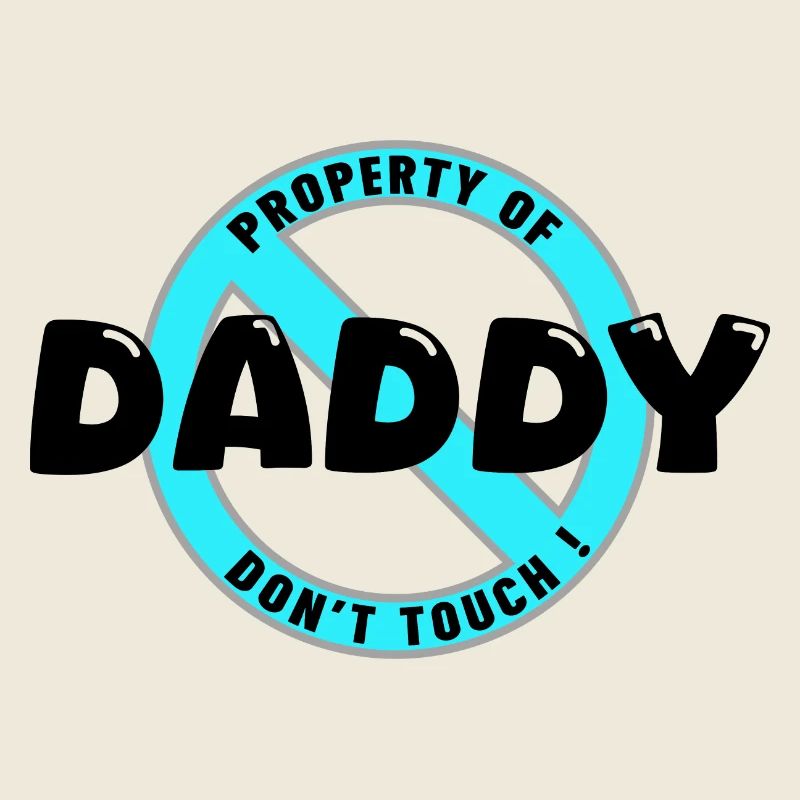 Papas Eigentum, schwarz. In