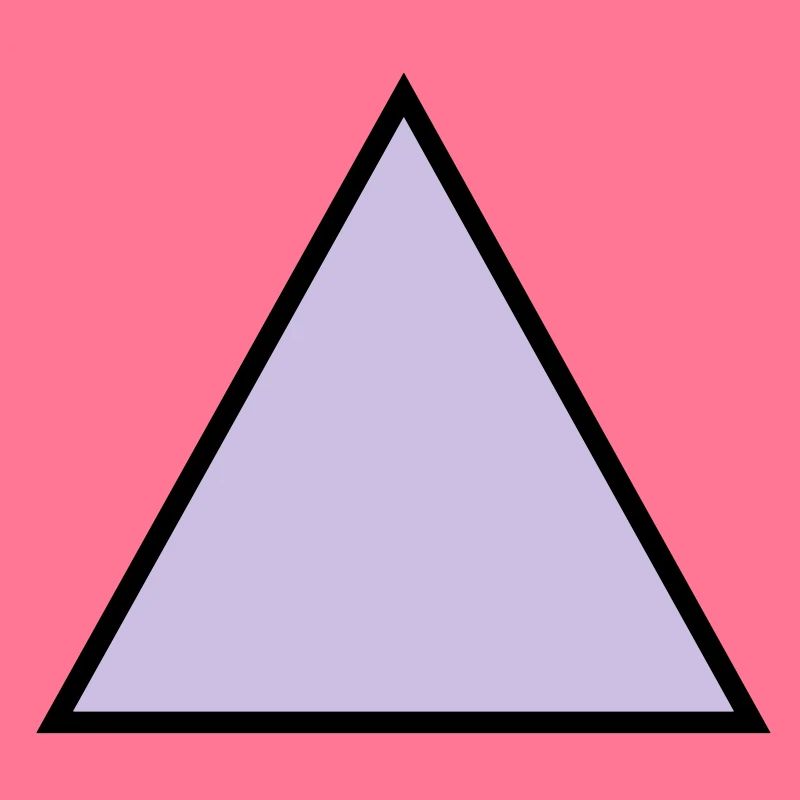 forme de triangle hippie triangle