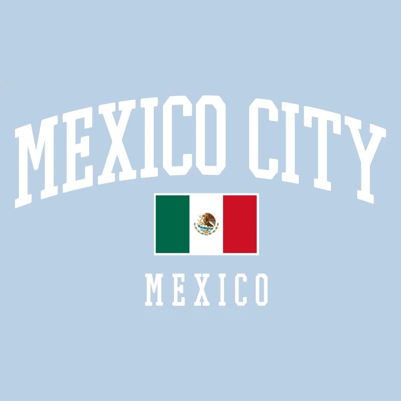 Drapeau typographique de Mexico