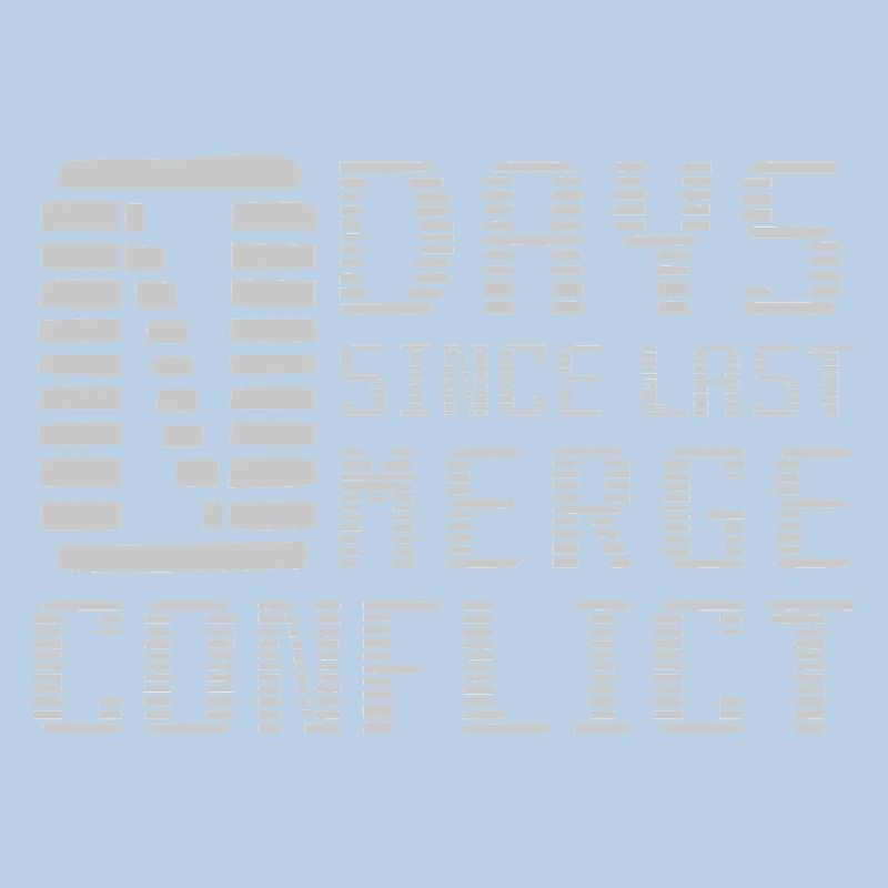 Merge Conflict Software Developer Developer geek